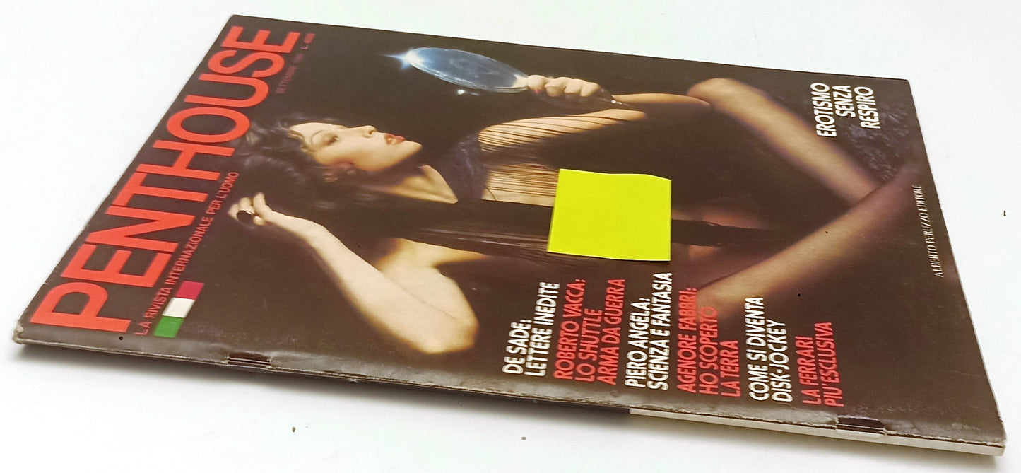 LX- RIVISTA PENTHOUSE SETTEMBRE 1981 EROTISMO SENZA RESPIRO - PERUZZO - RVSa581