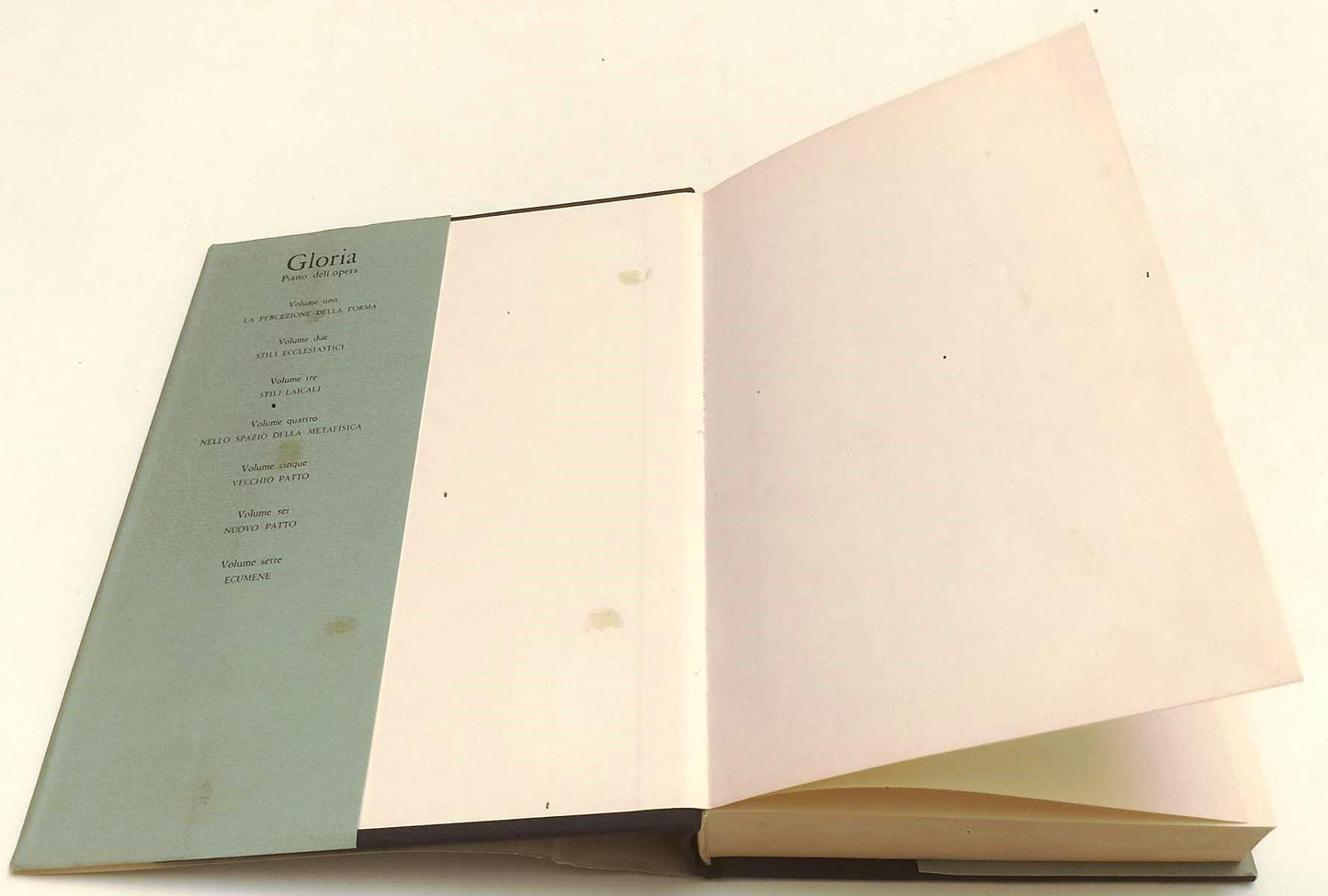 LS- LA PERCEZIONE DELLA FORMA GLORIA- VON BALTHASAR- JACA BOOK- 1975- CS- YFS413