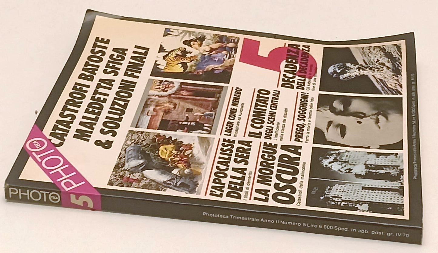 LX- RIVISTA PHOTOTECA ANNO II N.5 MALEDETTA SFIGA & SOLUZIONI FINALI - RVSa441