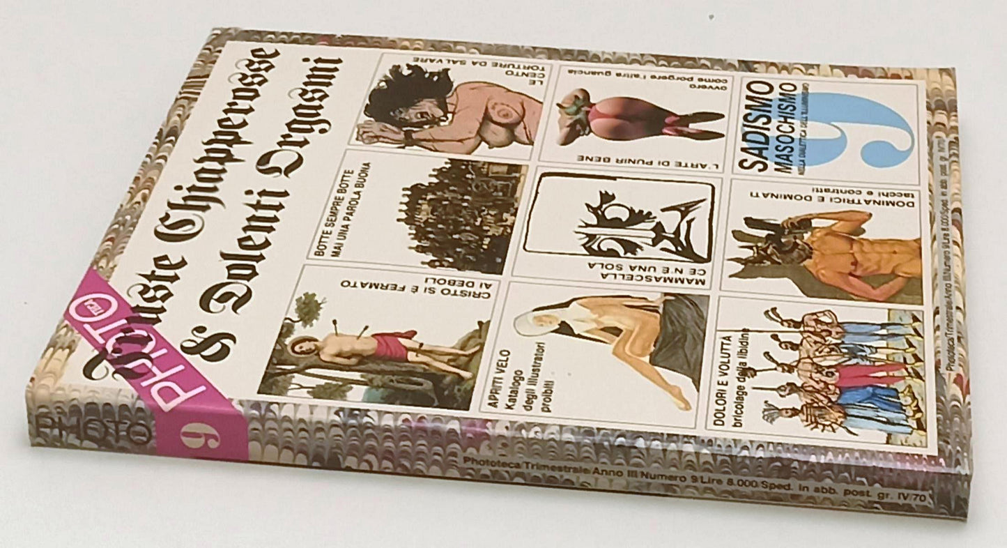 LX- RIVISTA PHOTOTECA ANNO III N.9 FRUSTE GIAPPONESI & DOLENTI ORGASMI - RVSa442