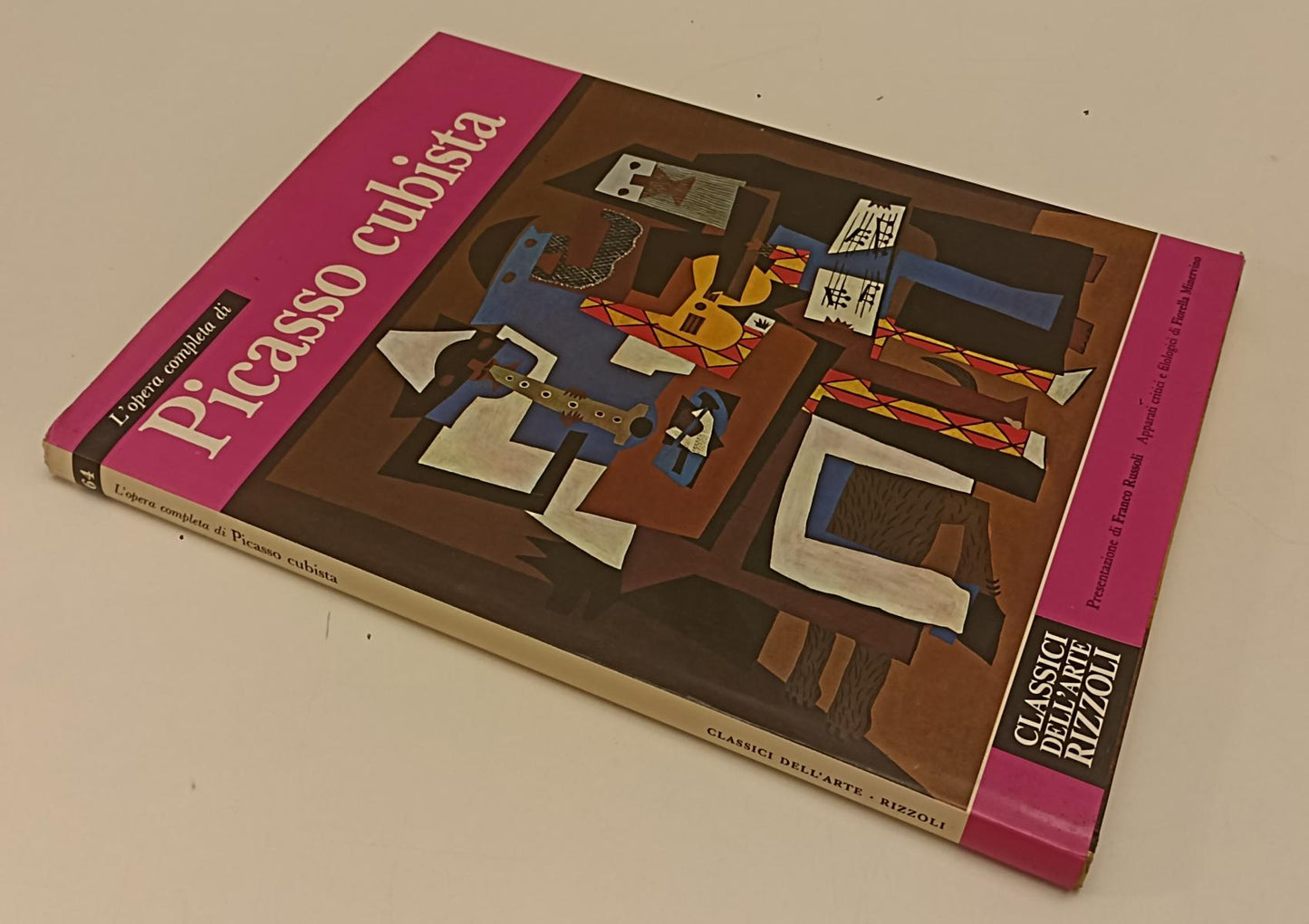 LT- L'OPERA COMPLETA DI PICASSO CUBISTA- CLASSICI DELL'ARTE RIZZOLI 64-CS-XFS184