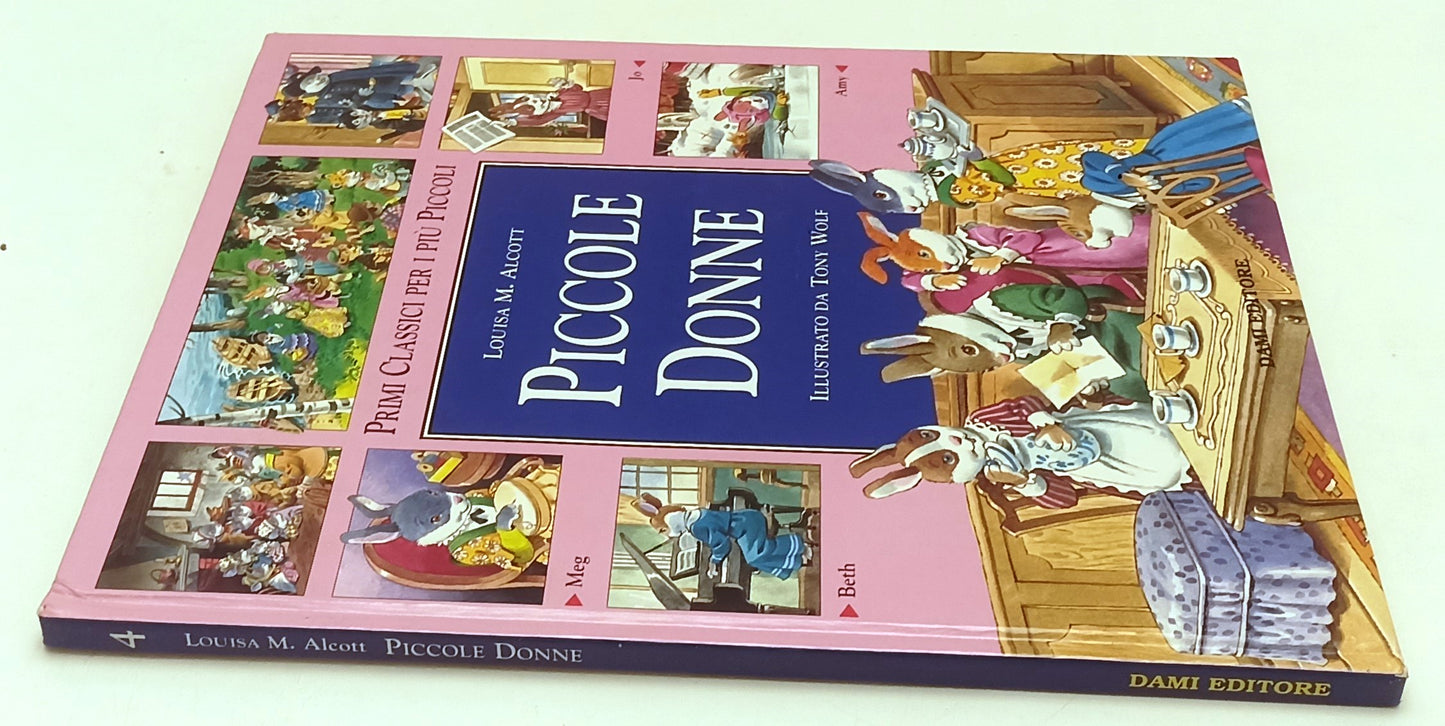 LB- CLASSICI PER I PIU' PICCOLI PICCOLE DONNE - TONY WOLF- DAMI- 1999- C- YFS517