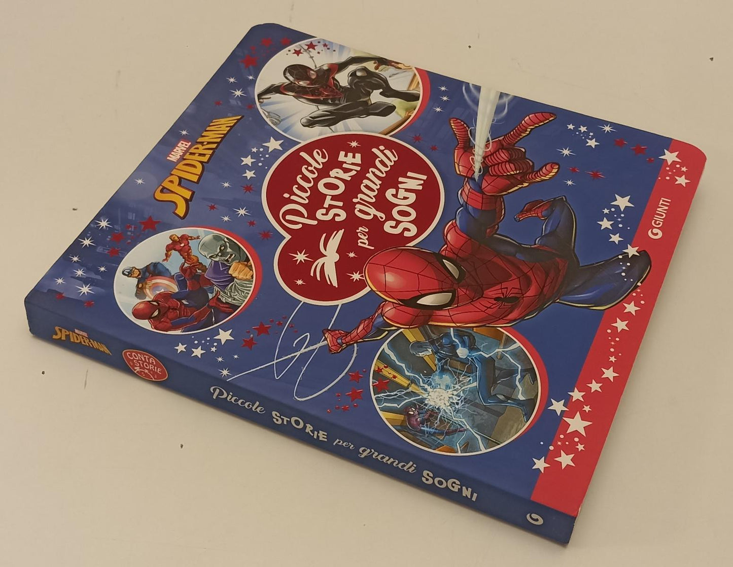 LB- MARVEL SPIDER-MAN PICCOLE STORIE PER GRANDI SOGNI -- GIUNTI --- 2021- B- RGZ