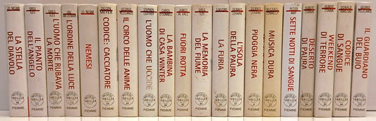 LG- LOTTO MAESTRI DEL THRILLER PIEMME LOTTO 20 PZ. - C - BLCP5