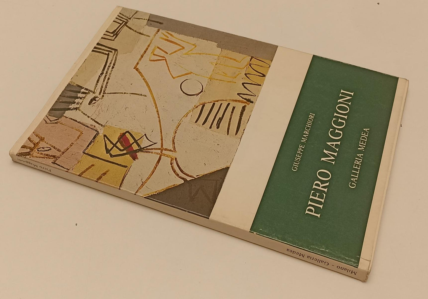 LT- PIERO MAGGIONI CATALOGO MOSTRA- GIUSEPPE MARCHIORI- MEDEA--- 1978- B- YFS136