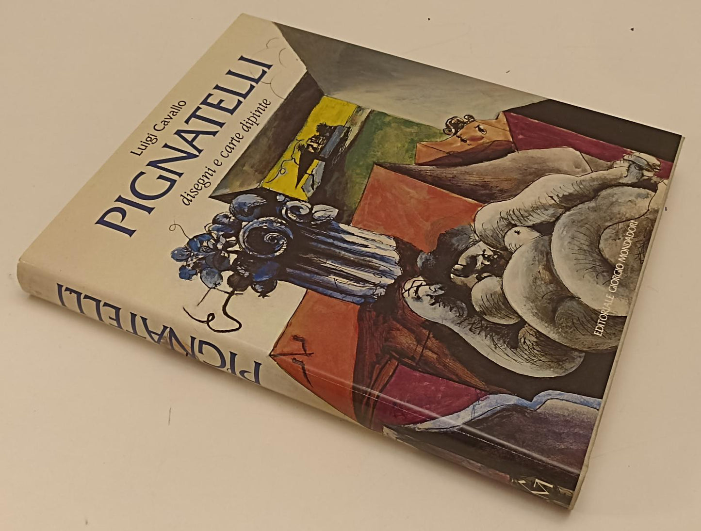 LT- PIGNATELLI DISEGNI E CARTE DIPINTE- LUIGI CAVALLO- MONDADORI- 1993-CS-XFS184
