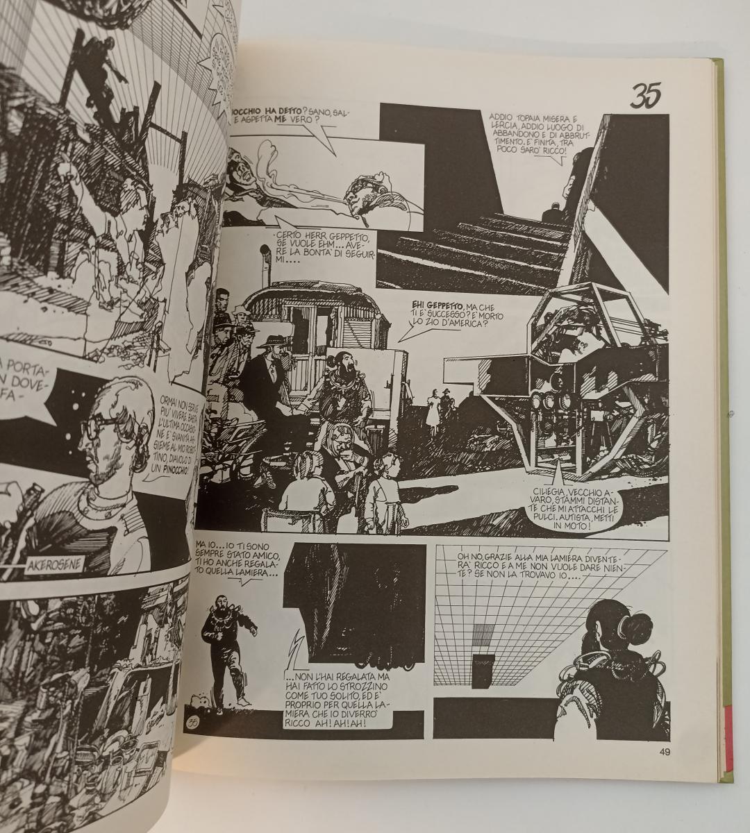 FV- PINOCCHIO SUPER ROBOT - MAX BUNKER GIAMPAOLO CHIES - CORNO - 1981 - C - F23