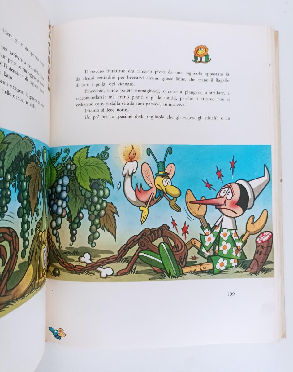 FV- PINOCCHIO illustrato da JACOVITTI - COLLODI - FRATELLI SPADA - 1969 - C- F23