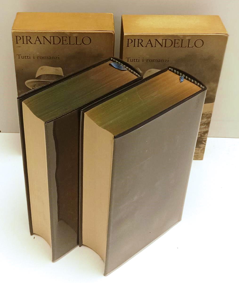 LN- TUTTI I ROMANZI 2 VOLUMI - PIRANDELLO - MONDADORI- MERIDIANI-- 1973- CS- XFS