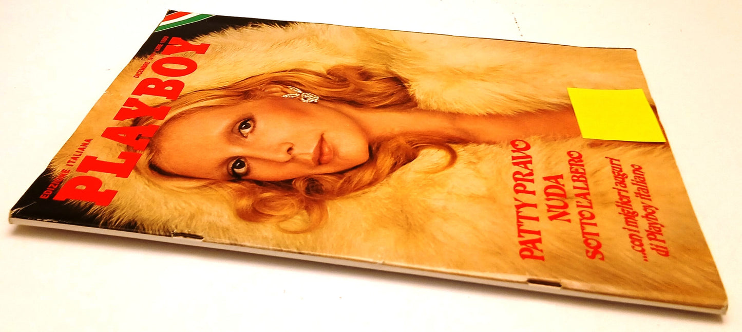 LR- PLAYBOY DICEMBRE 1974 PATTY PRAVO COMPLETO DI POSTERINO - RVSa636