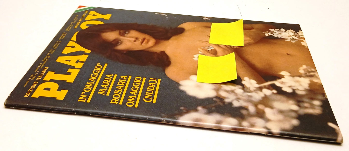 LR- PLAYBOY MAGGIO 1976 MARIA ROSARIA OMAGGIO COMPLETO DI POSTERINO - RVSa644