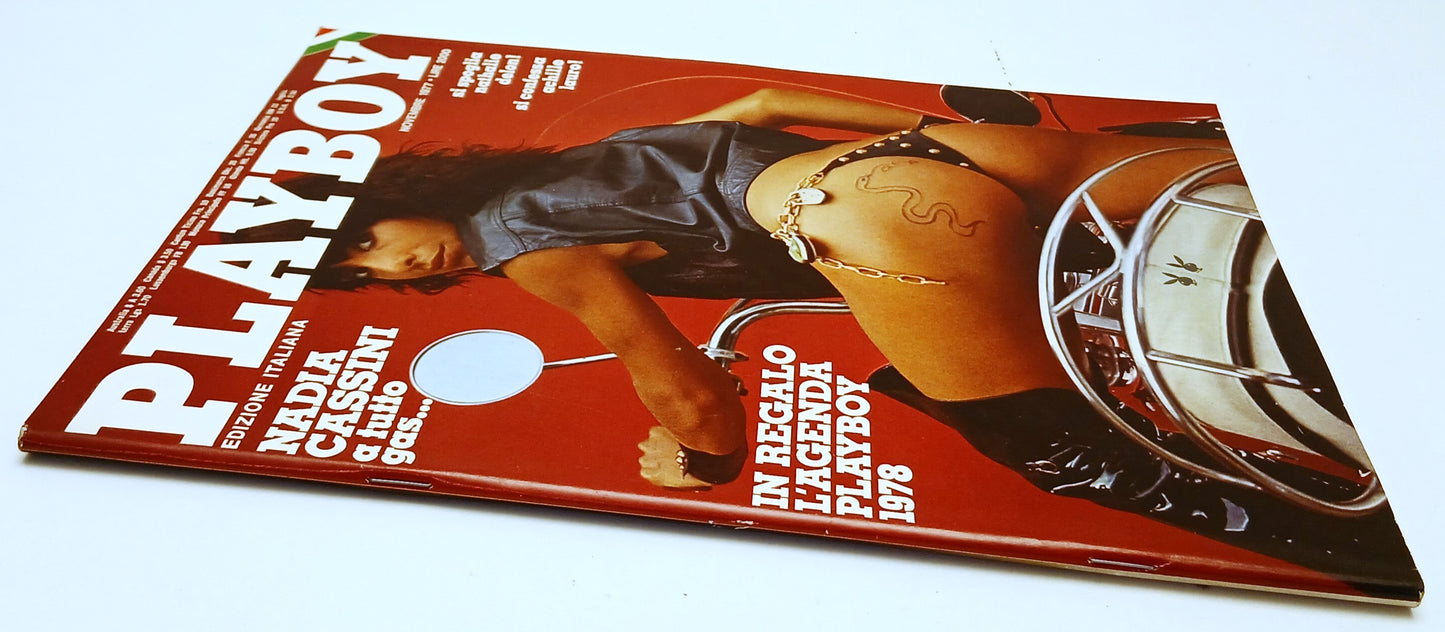 LR- PLAYBOY NOVEMBRE 1977 NADIA CASSINI COMPLETO DI POSTERINO - RVSa630