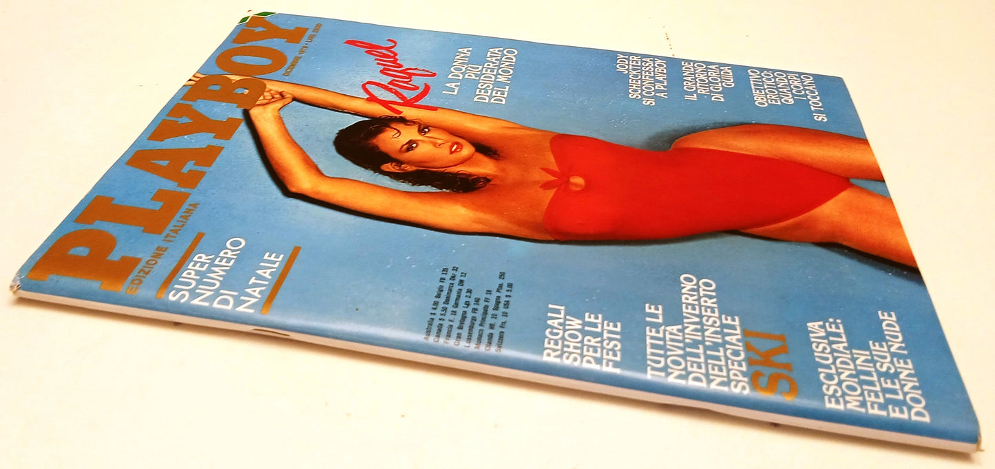 LR- PLAYBOY DICEMBRE 1979 RAQUEL COMPLETO DI POSTERINO - RVSa667