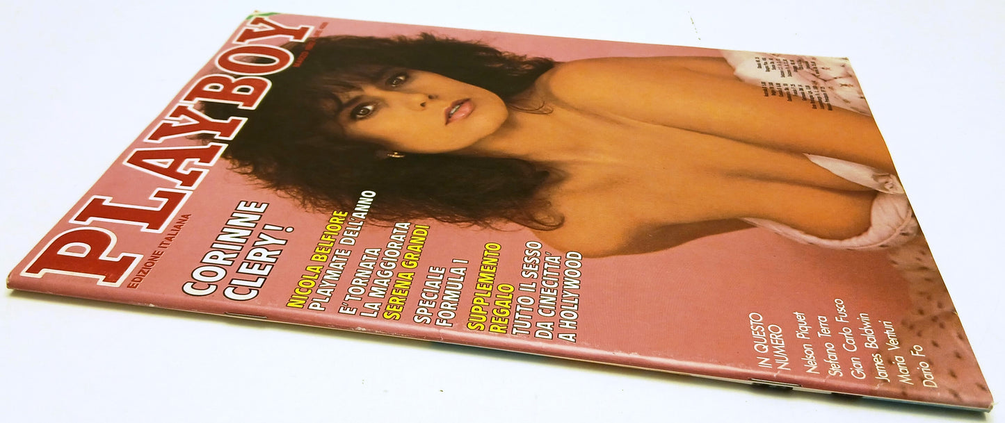 Rivista Playbot 3 marzo 1982 - Corinne Clery completo di posterino - RVSa698