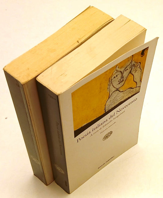 LN- POESIA ITALIANA DEL NOVECENTO 2 VOLUMI -- EINAUDI- TASCABILI-- 1997- B- XFS