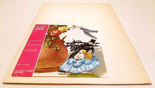 LB- FIABE SONORE N.25 LA PASTORELLA E LO SPAZZACAMINO + disco - FABBRI - RVSa740