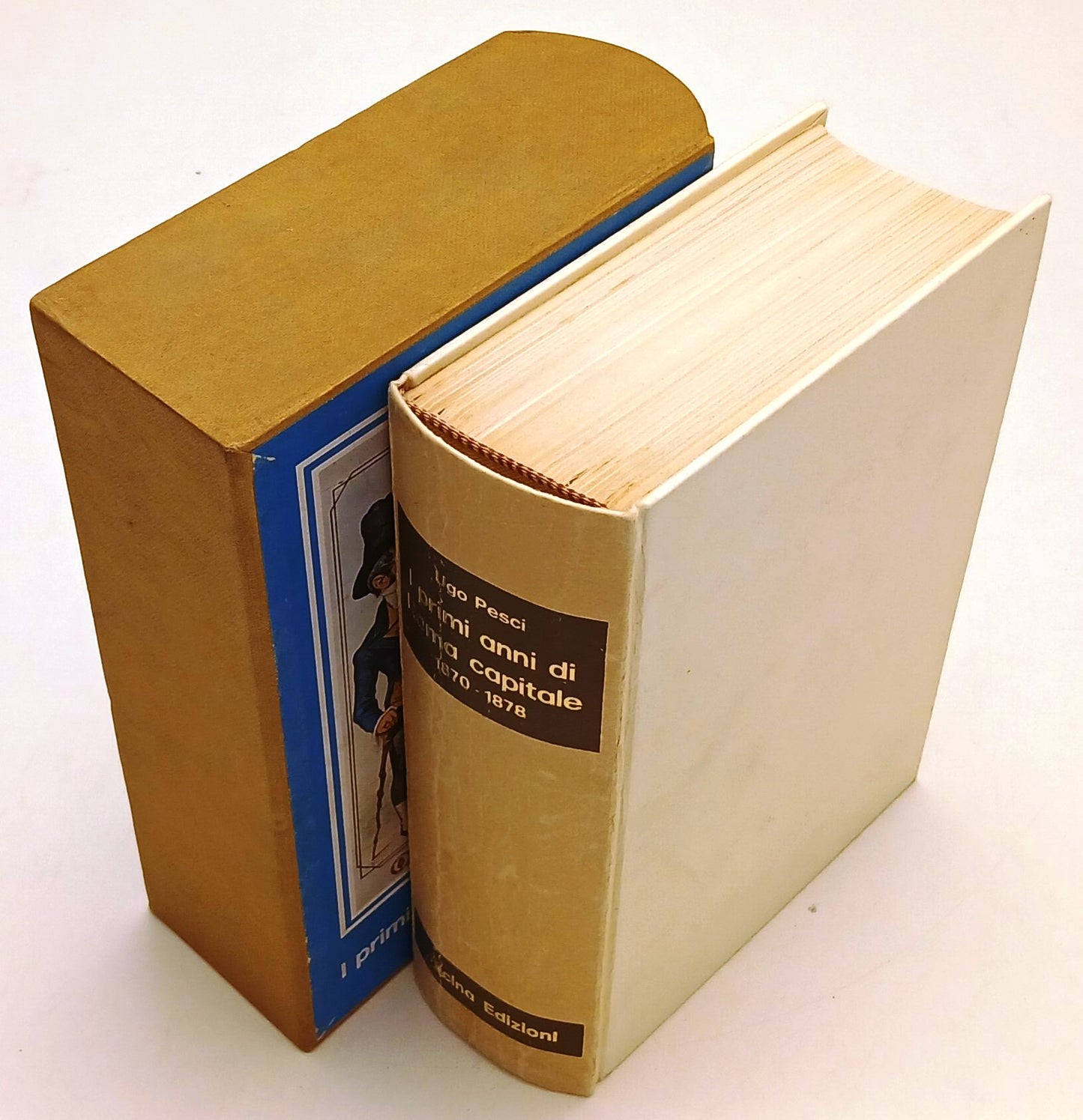 LZ- I PRIMI ANNI DI ROMA CAPITALE 1870-1878- UGO PESCI- OFFICINA- 1971- C-YFS594