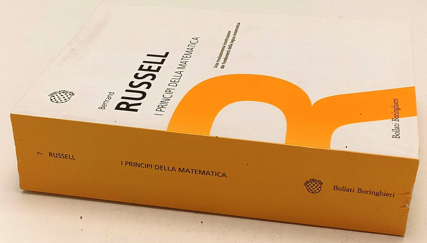 LZ- I PRINCIPI DELLA MATEMATICA- RUSSELL- BOLLATI BORINGHIERI--- 2011- B- XFS133