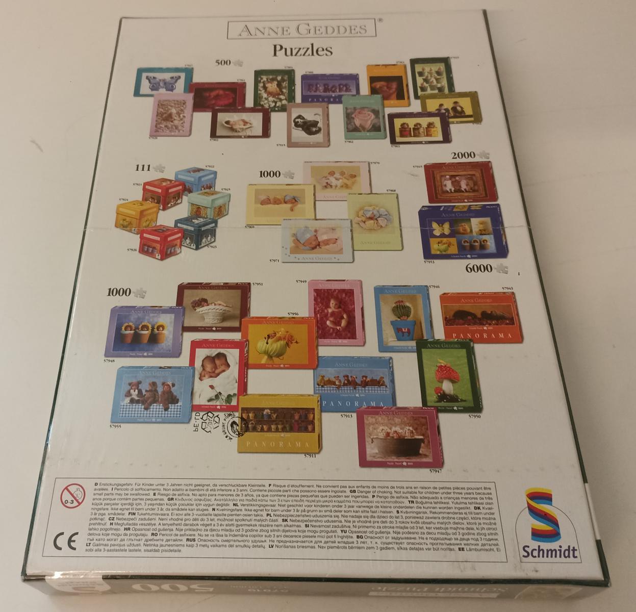 GG- ANNE GEDDES SCHMIDT PUZZLE 500 PEZZI BLISTERATO - YFS885