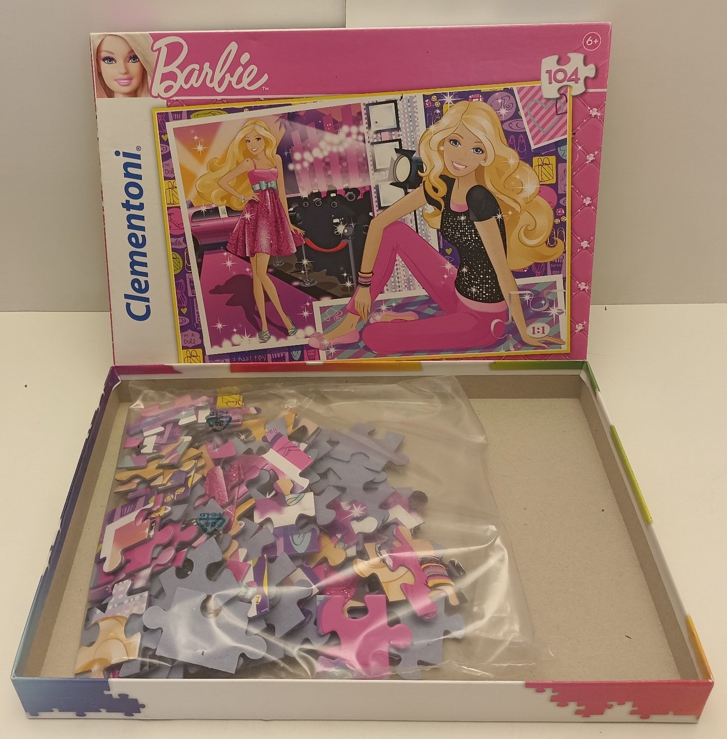 GG- PUZZLE CLEMENTONI BARBIE 104 PEZZI - YFS774