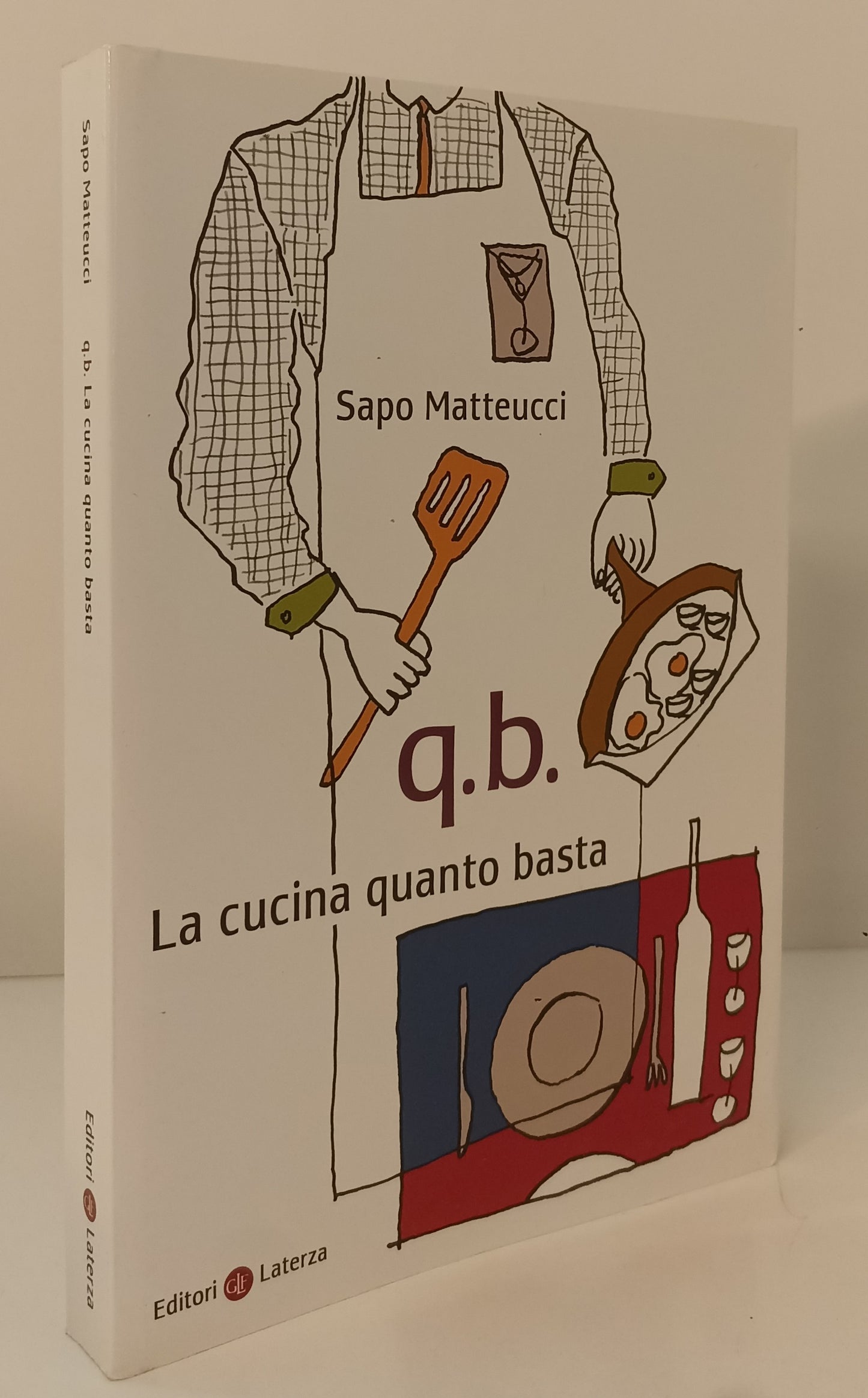 LS- Q.B. LA CUCINA QUANTO BASTA - MATTEUCCI - LATERZA --- 2008 - B - YPL17