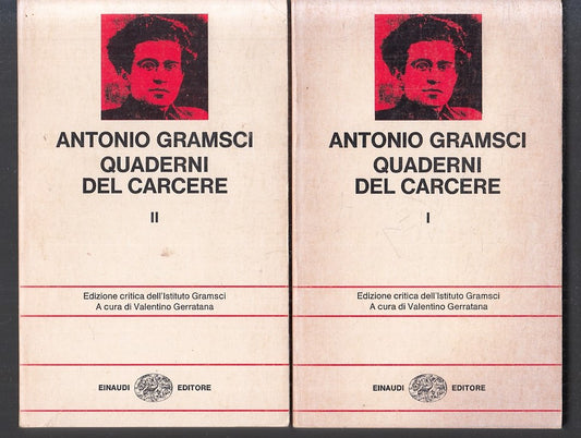LS- QUADERNI DAL CARCERE 4 VOLUMI- ANTONIO GRAMSCI- EINAUDI- NUOVA SERIE- B- XFS
