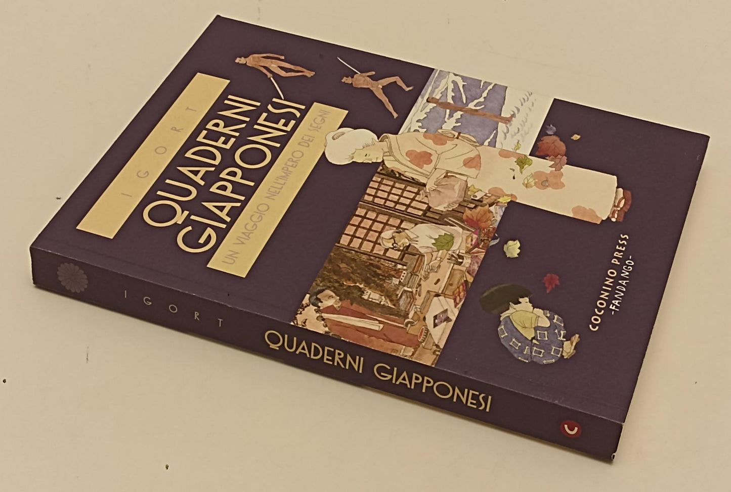 FV- QUADERNI GIAPPONESI VIAGGIO NELL'IMPERO DEI SEGNI- IGORT- COCONINO-- B- C24