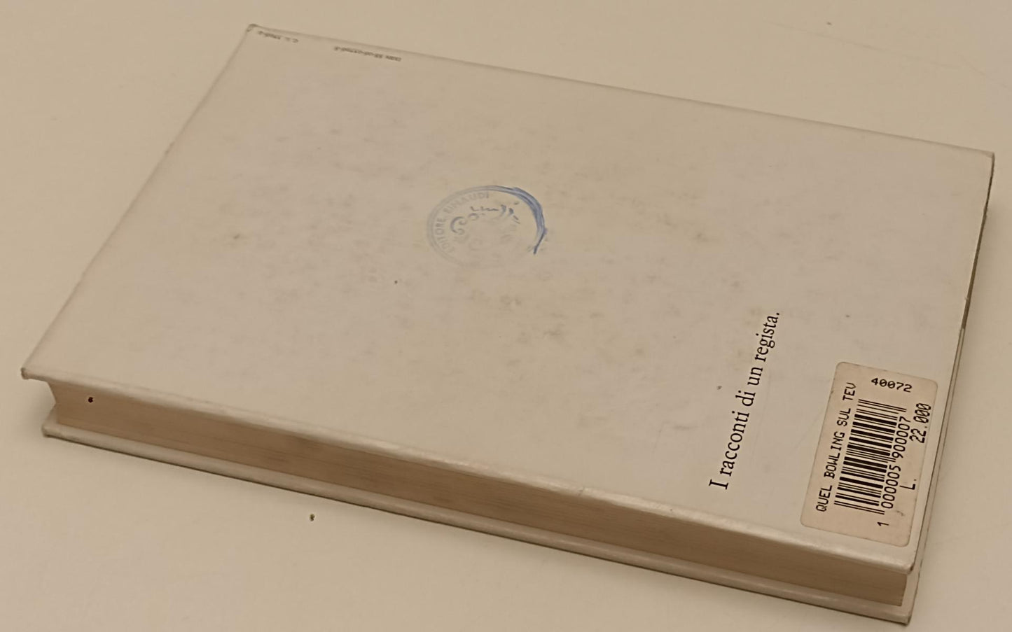 LN- QUEL BOWLING SUL TEVERE- MICHELANGELO ANTONIONI- EINAUDI-- 1a- 1983- CS- XFS