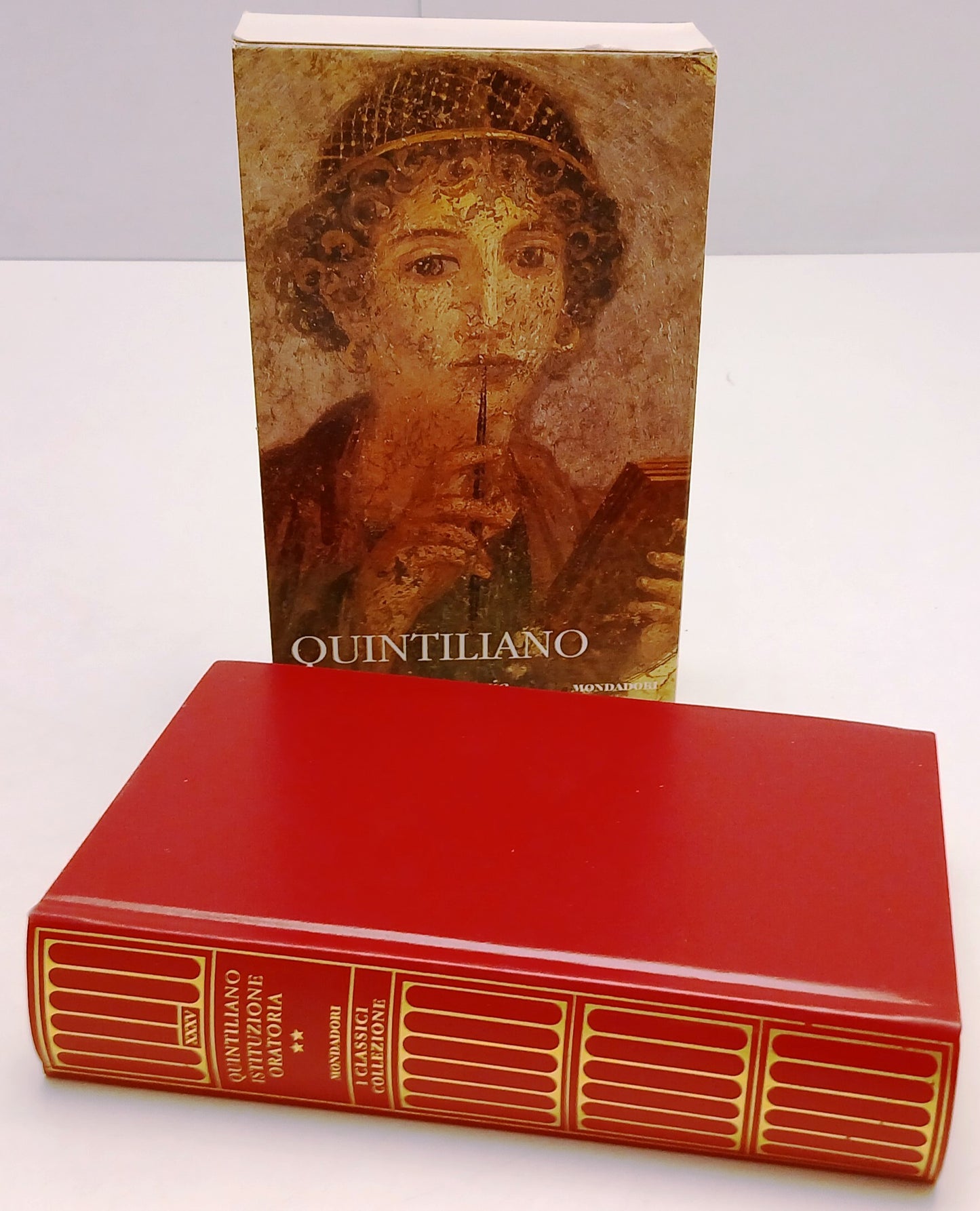 LN- ISTITUZIONE ORATORIA 1/2 - QUINTILIANO - MONDADORI TV- CLASSICI GRECI LATINI- XFS