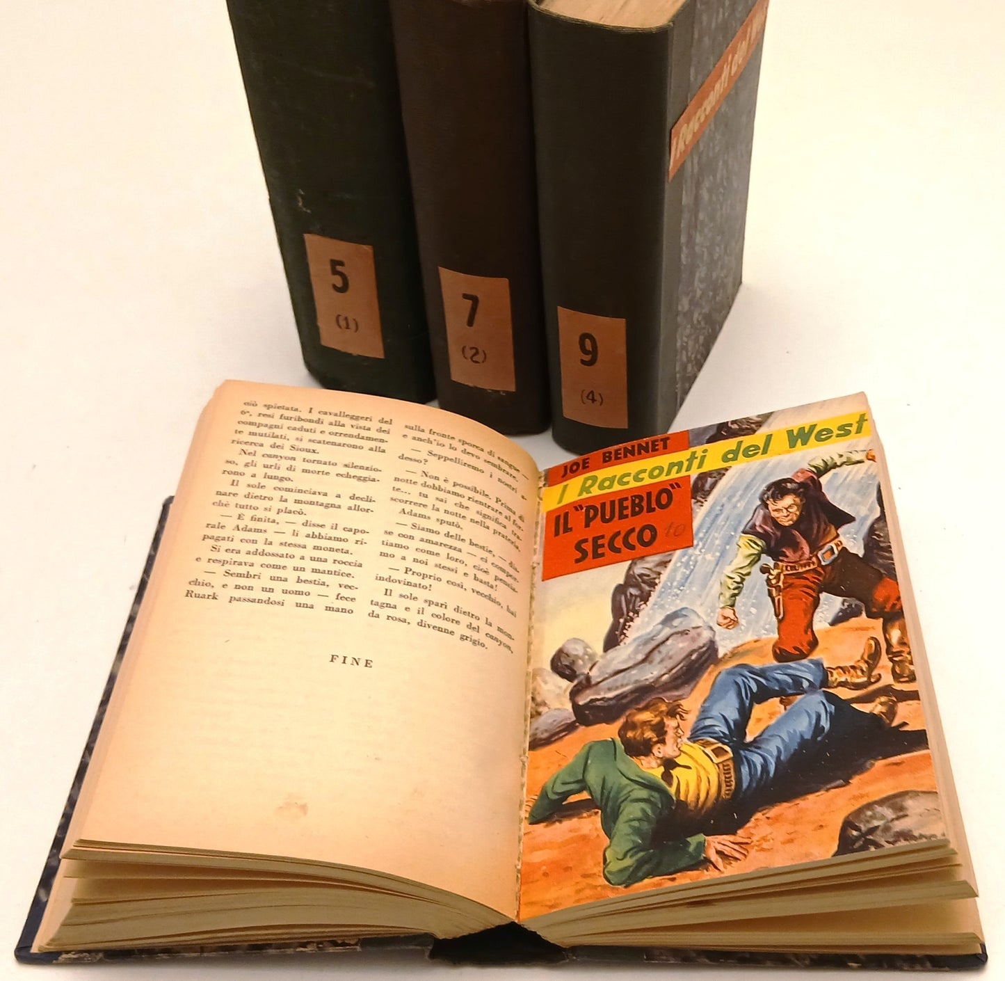 FZ- I RACCONTI DEL WEST 1/11 + NUOVA SERIE 18 ALBI 4 VOLUMI- ALPE- 1952/1954- C- ZFS