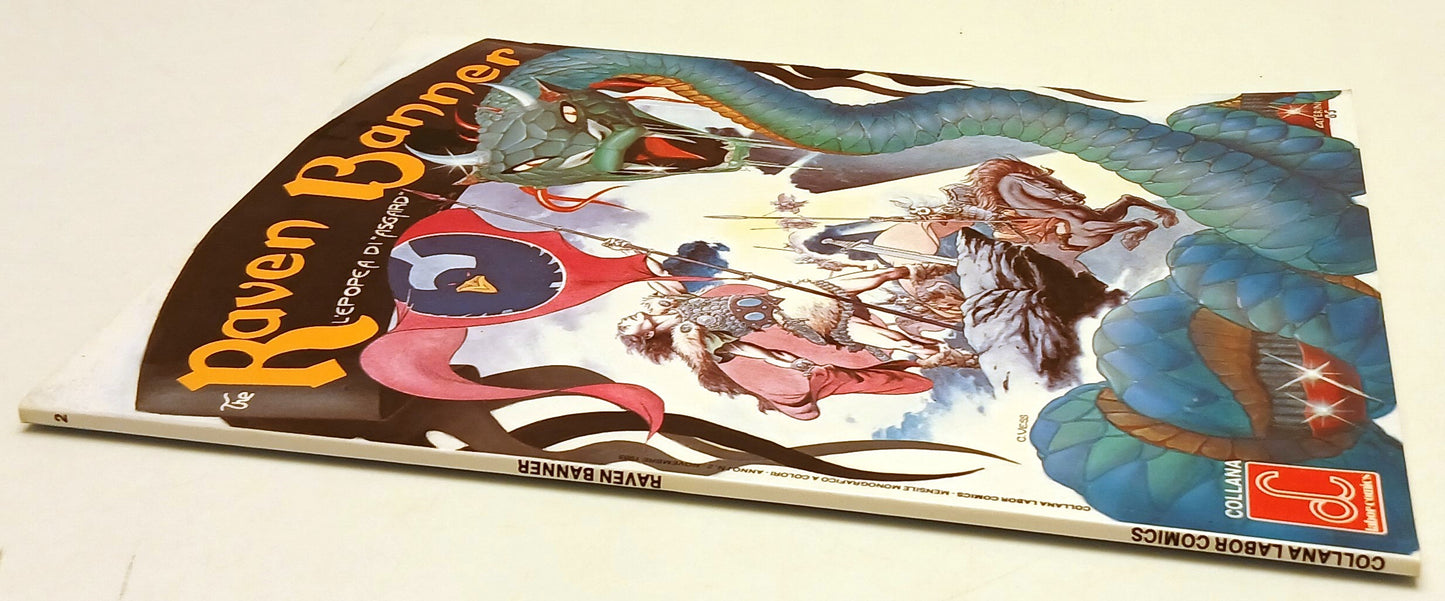 FZ- THE RAVEN BANNER L'EPOPEA DI ASGARD- ZELENETZ VESS- LABOR COMICS- 1985-B-H25