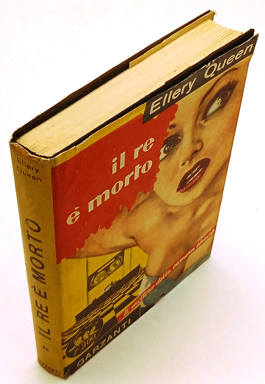 LG- IL RE E' MORTO - ELLERY QUEEN - GARZANTI --- 1954 - CS - ZFS43