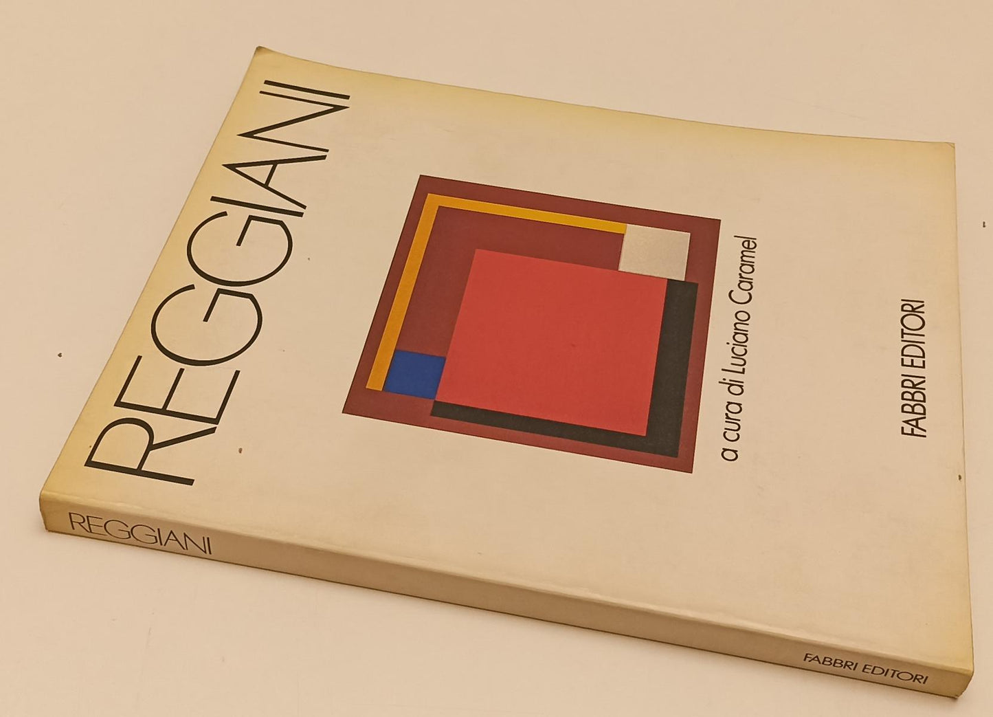 LT- REGGIANI CATALOGO OPERE - LUCIANO CARAMEL - FABBRI --- 1991 - B - YFS245
