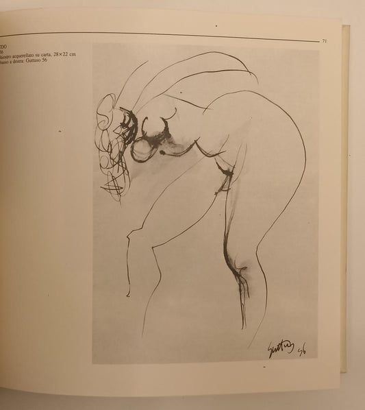LT- RENATO GUTTUSO 100 DISEGNI- CRISPOLTI- LA SCALETTA- DISEGNO ITALIANO- XFS173
