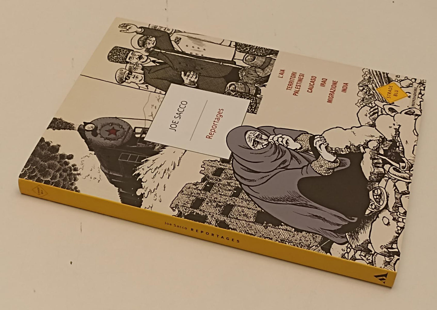 FV- REPORTAGES - JOE SACCO - MONDADORI STRADE BLU - 2012 - B - B24