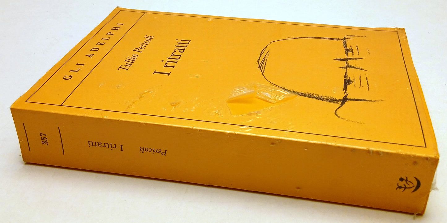 LN- RITRATTI BLISTERATO - TULLIO PERICOLI - GLI ADELPHI 357 ---- B - XFS