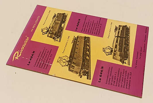 LR- RIVISTA MODELLISMO FERROVIARIO HO RIVAROSSI N.42 FEBBRAIO 1961 - RVSa269