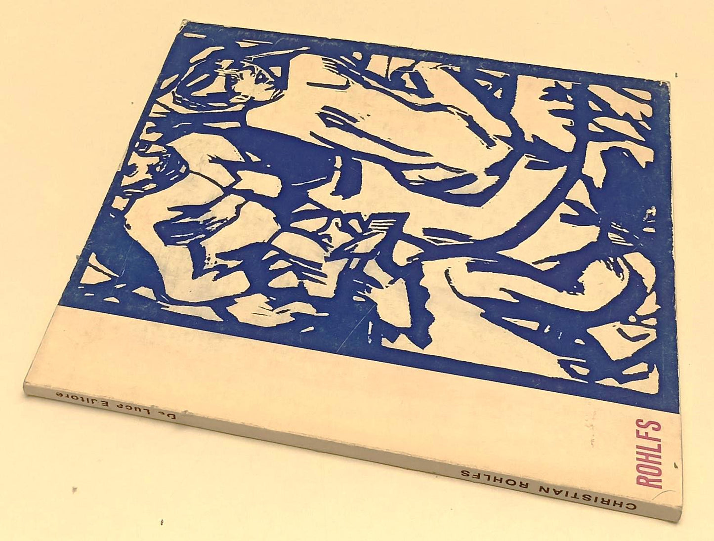 LT- CHRISTIAN ROHLFS 1849/1938 CATALOGO MOSTRA -- DE LUCA --- 1974- B- XFS191
