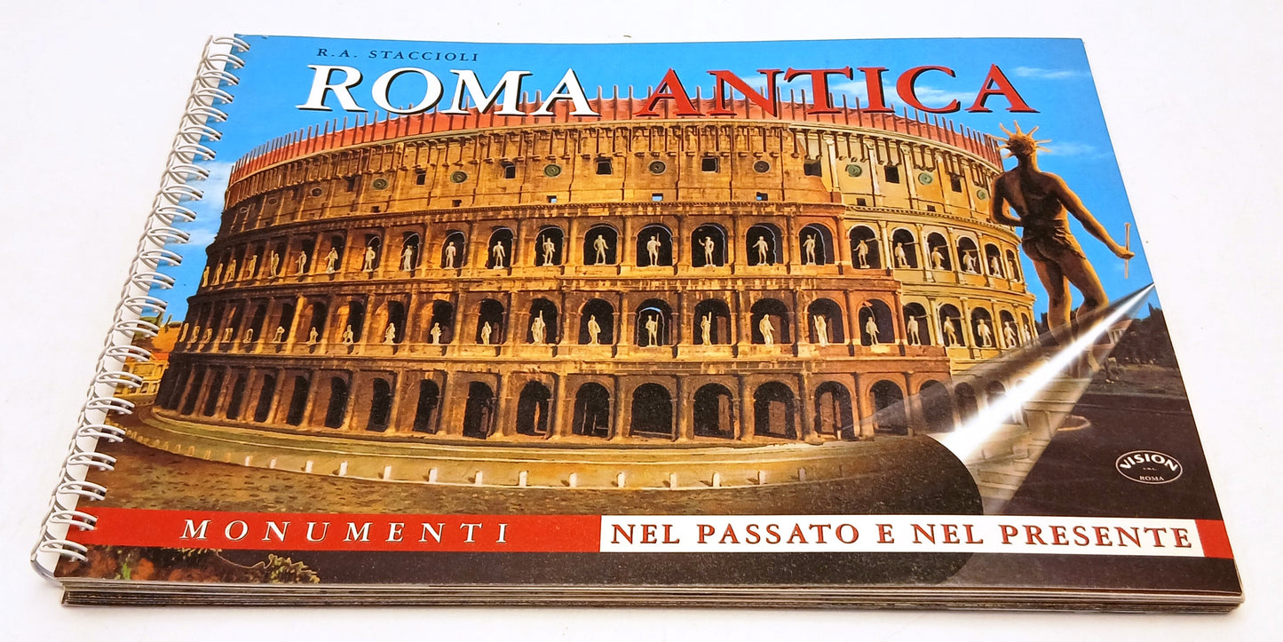 LV- GUIDA ROMA ANTICA MONUMENTI PASSATO E PRESENTE- STACCIOLI- VISION- B- YFS436