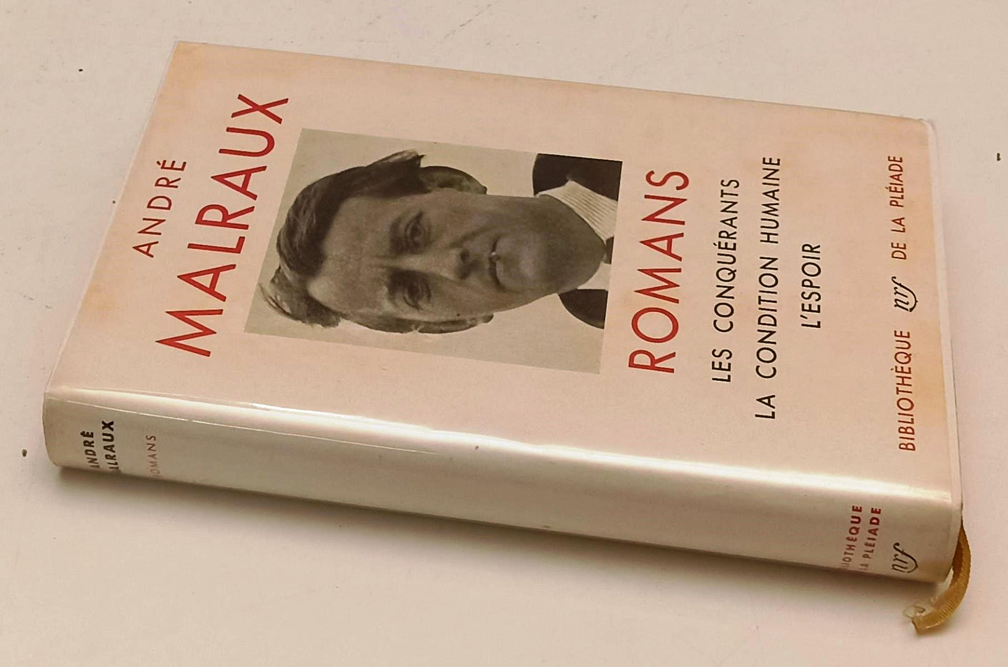 ROMANS - ANDRE' MALRAUX - BIBLIOTHEQUE NRF DE LA PLEIADE - 1957 - CS - XFS