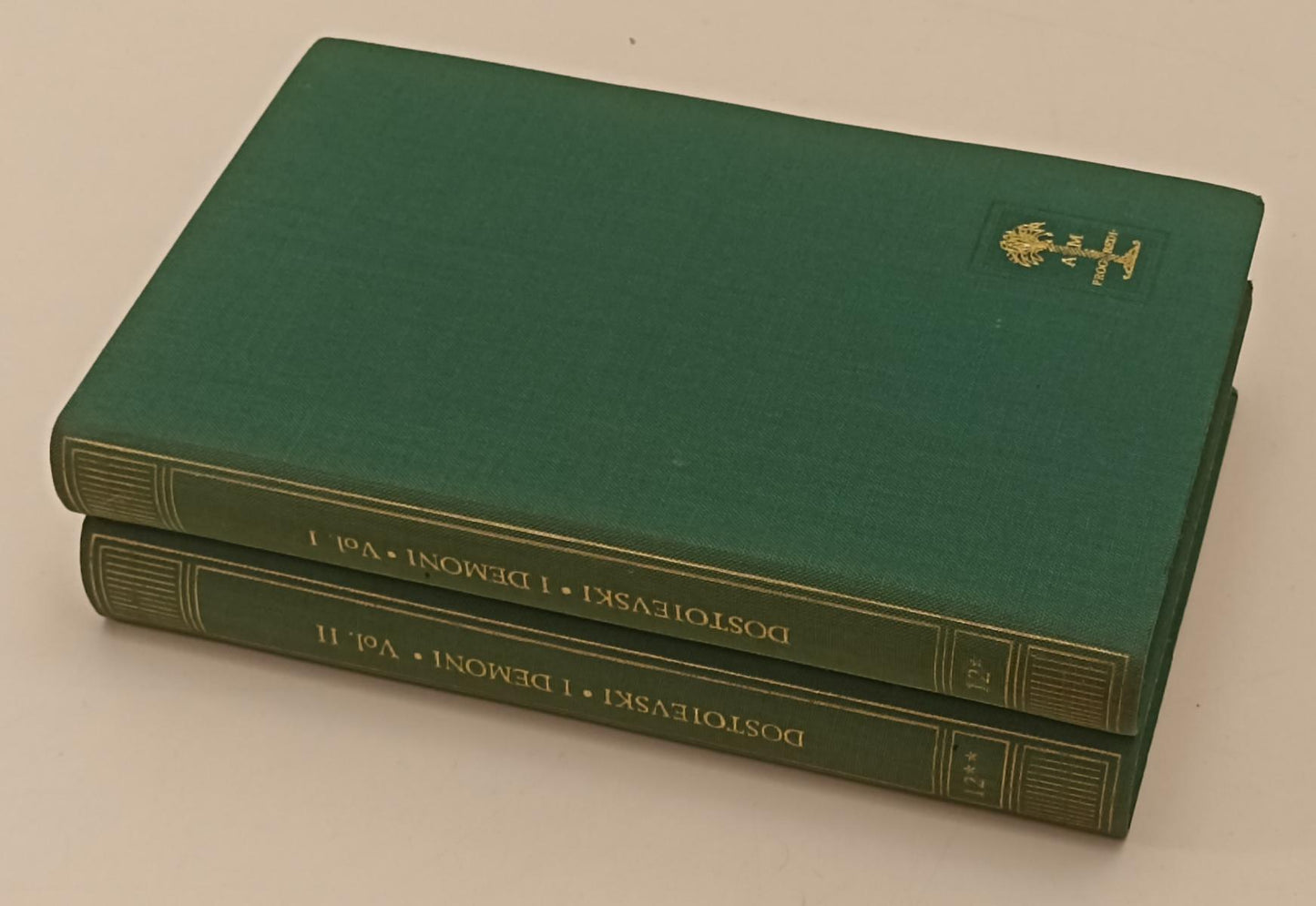 LN2- BIBLIOTECA ROMANTICA 12 DEMONI 2 VOLL. - DOSTOIEVSKI - MONDADORI- C- JXS188