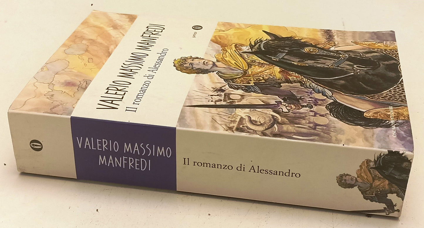LN- IL ROMANZO DI ALESSANDRO- MANFREDI- MONDADORI- OSCAR JUNIOR- 2011- B- YFS588