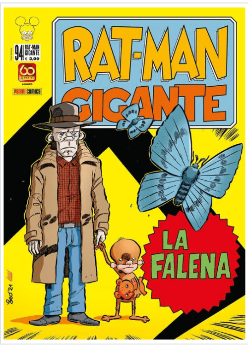 FC- RAT-MAN GIGANTE N.94 - LEO ORTOLANI - PANINI -- S - H24