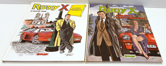 FV- RUDY X 2 VOLUMI - RINALDO TRAINI - COMIC ART GRANDI EROI - 1989 - C - H25