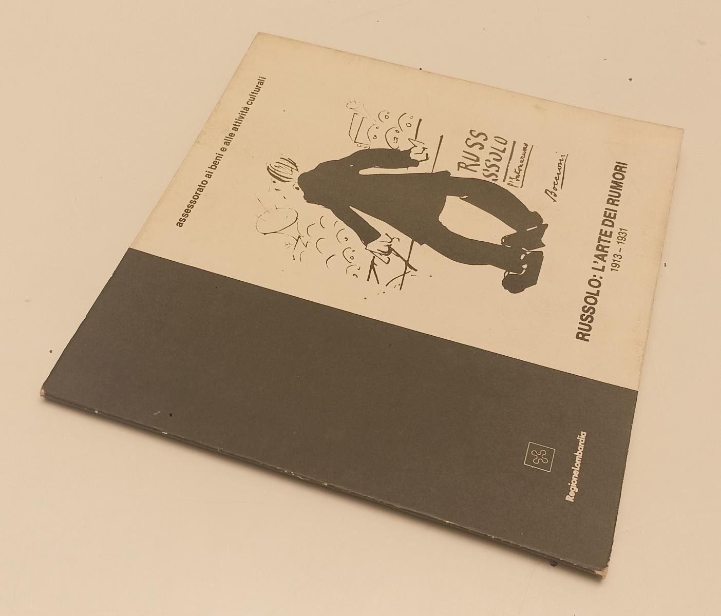 LT- RUSSOLO: L'ARTE DEI RUMORI 1913/1931 CATALOGO- FRANCO MAFFINA- 1978-B-YFS240