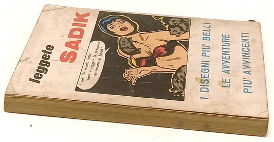 FN- SADIK ANNO II N.4 IL SERPENTE D'ARGENTO SHOK TASCABILE- ANTARES- 1966- B-A25