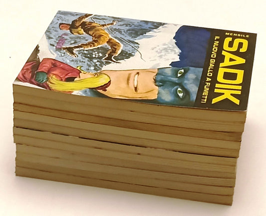 FN- SADIK IL NUOVO GIALLO A FUMETTI 1/10 -- BIANCONI - 1989 - B - A25