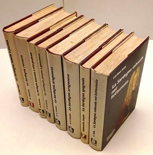 LS- STORIA DELLA SARDEGNA ANTICA E MODERNA VOLUMI 2/8- CHIARELLA SASSARI- BLCP91