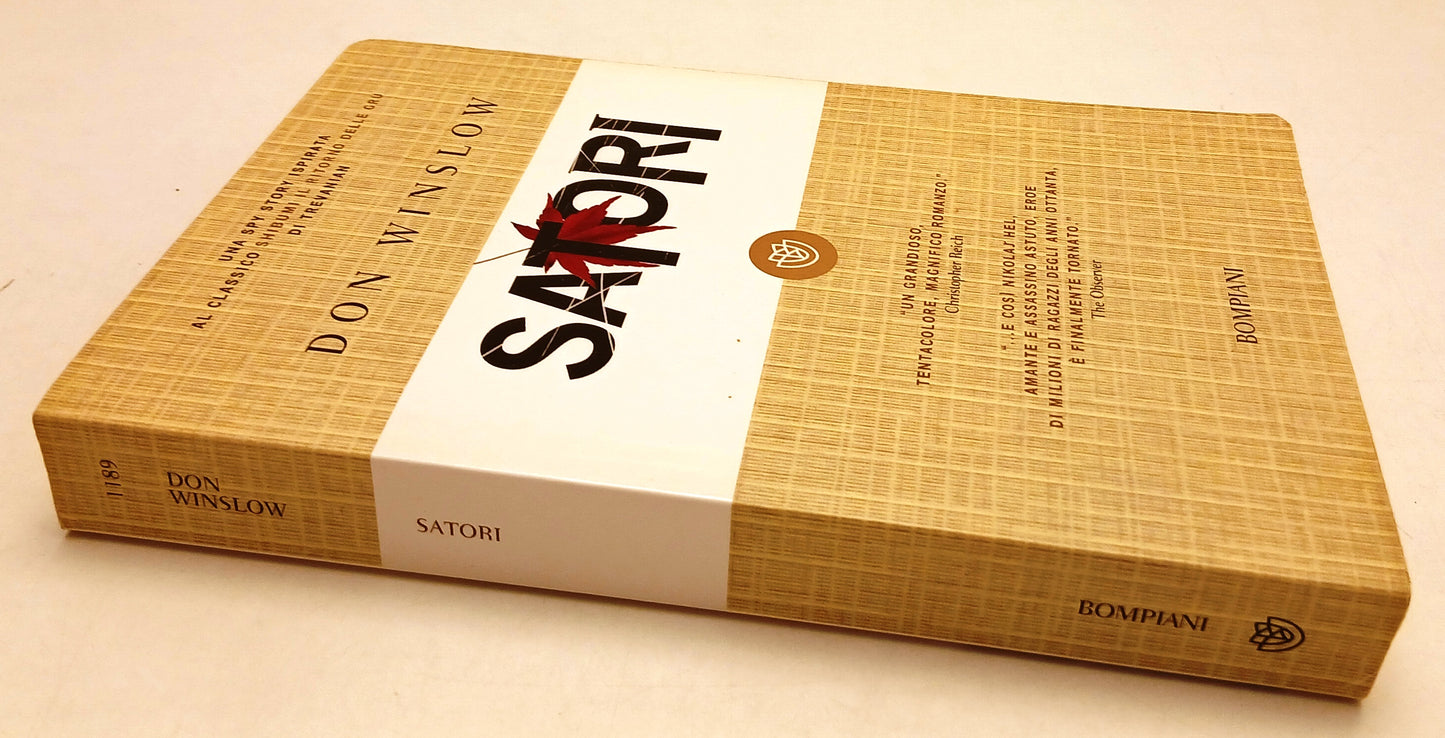 LN- SATORI - DON WINSLOW - BOMPIANI - TASCABILI - 1a ED. - 2012 - B - ZFS58