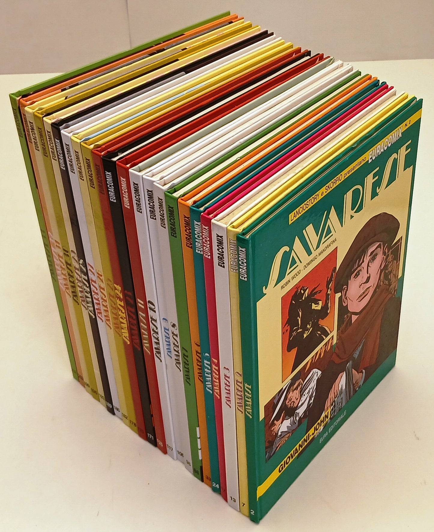 FV- EURACOMIX TUTTOCOLORE SAVARESE 1/11 + 23/33 - WOOD MANDAFRINA - EURA- C- H25